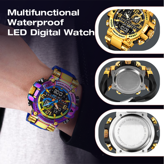 🎁Limited time 60% OFF⏳Multifunctional Waterproof Digital LED Watch
