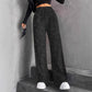 💖LAST DAY SALE 60% OFF🥰Women's Sequin Sparkle Wide Leg Pants with Elastic Waistband