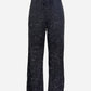 💖LAST DAY SALE 60% OFF🥰Women's Sequin Sparkle Wide Leg Pants with Elastic Waistband