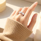 🔈🔈60% OFF🎁Full Circle Sparkling Zircon Fashion Ring💍