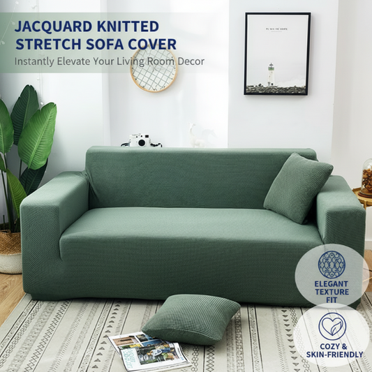 🔈🔈2026 NEW ARRIVALS - 60% OFF🛋️Jacquard Knitted Stretch Sofa Cover