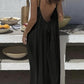 💃Last Day Special – 60% OFF✨️Casual Backless Spaghetti Strap Maxi Dress for Women