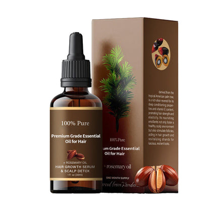 🌟Stop using all shampoos! This premium hair oil = hair mask + serum + hair growth serum 💦72 hours of lasting shine