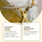 🎨🏡Gold Leaf Effect Paint Set – Water-Based, Weather-Resistant Metallic Gold Paint with Brush, Ideal for Furniture, Decor & Outdoor DIY