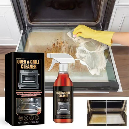 🧼 60% OFF NOW! ✨ Oven & Grill Cleaner Spray – Dissolves Grease in 5 Mins, No Scrubbing & Eliminates Odors 🔥