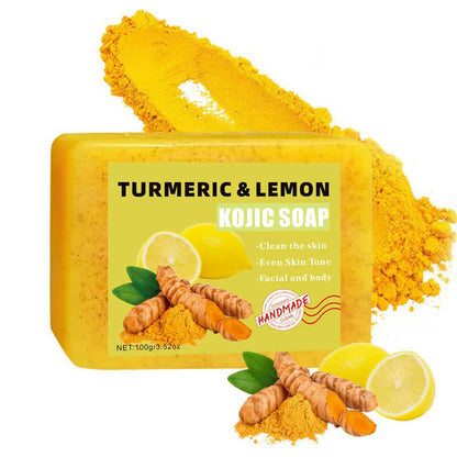 Turmeric & Lemon Kojic Acid Soap Bar