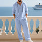 🔈🔈LIMITED TIME OFFER - 60% OFF🔥Men's Hooded Casual Loose Top & Pants 2-Piece Set