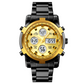 📢📢60% OFF!! ⏰ Men's Waterproof Military Analog-Digital Watch – 48mm, Multifunction & Stainless Steel Bracelet! 🕰️💪