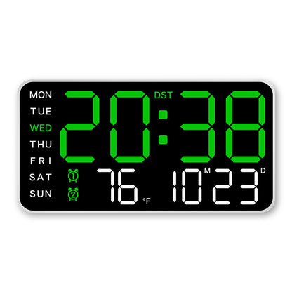 📢60% OFF! NOW!!!🔥Multifunctional decorative LED digital wall clock, the limitless digital clock for the modern Norwegian home