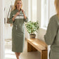 ❄️LAST DAY PROMOTION - 60%OFF 💖 Women's Stand Collar Jacket & Dress Set
