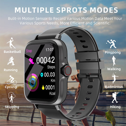 🔥60% OFF NOW⌚ Multifunctional Bluetooth Smart Sports Watch / 🏃‍100 sports modes / 💧IP68 waterproof and dustproof
