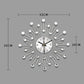 ✨60% OFF🕰️ Creative Rhinestone Wall Clock – Silent, Minimalist Luxury for Living Room, Dining & Entryway! 💎🏡
