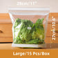 🥬❄️ 50% OFF NOW! ✨ Food Storage Bags in Various Shapes – Long Bags for Vegetables & Multiple Sizes for Smarter Refrigerator Storage 🥗