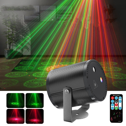 📢📢60%  OFF NOW!!🎇DJ Laser Party Light with 7 Lighting Modes & Remote