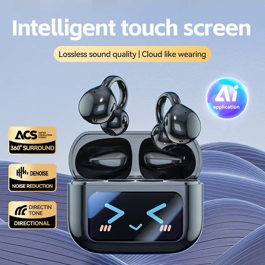 🎧60% OFF! 🔥 2026 Bluetooth Clip-On Earbuds – Wireless Freedom, Music on the Go & Stylish Design 🏃