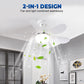🔥LAST DAY - 50% OFF🌬️ 2-in-1 Remote-Controlled Ceiling Fan with LED Light – Energy-Efficient, Quiet Motor & Perfect for Home Comfort 🏠