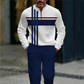 🔈🔈60% OFF🔥Men's Graphic Print Pullover & Pants Set