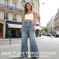 🔈🔈2026 NEW ARRIVALS - HOT SELLERS🔥👖High-Waist Wide-Leg Jeans – easy pull-on style! Side slits let the breeze in, keep you cool. 🌸