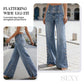 🔈🔈2026 NEW ARRIVALS - HOT SELLERS🔥👖High-Waist Wide-Leg Jeans – easy pull-on style! Side slits let the breeze in, keep you cool. 🌸