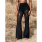 🔈🔈60% OFF!👖Elegant flared lace trousers with a high waist – Integrated shorts lining & boho chic for summer and festivals 🌸