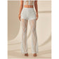 🔈🔈60% OFF!👖Elegant flared lace trousers with a high waist – Integrated shorts lining & boho chic for summer and festivals 🌸