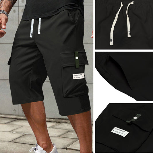 🔈🔈2026 NEW ARRIVALS - 60%OFF🔥👖Men's Casual Drawstring Capri Cargo Pants