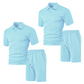 👕Men's Diamond Print Suit✨Easy to match, casual and loose fit, versatile collar, one piece is all you need for home or outings🛋️