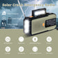 📢📢50% OFF !! ⏰Solar & Hand Crank Survival Radio✨ 📻 2000mAh Power Bank, Torch + SOS Alarm | For UK Power Cuts & Outdoor Emergencies