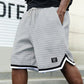 🔈🔈2026 NEW ARRIVALS - HOT SELLERS🔥🩳Drawstring Waist Sport Shorts with Striped Hem