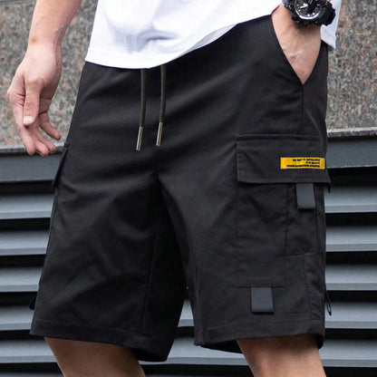 🔥2026 SUMMER SALE🔥Men's Casual Cargo Shorts with Drawstring Waist
