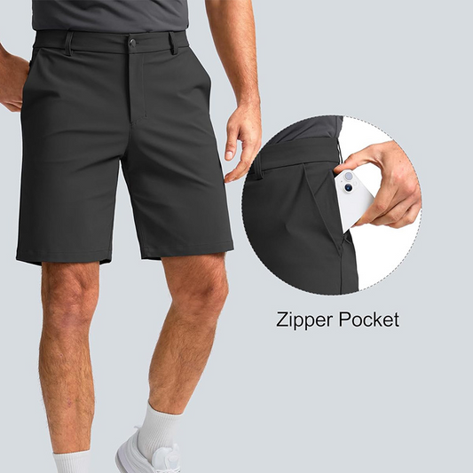 🏃60% OFF! 🩳 Men's Quick-Dry Athletic Shorts – 4-Way Stretch & Moisture-Wicking for Gym, Golf & Daily Wear 💦