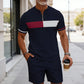 🔥60% OFF🔥Men's Quarter-Zip Shirt & Shorts Set