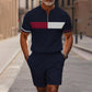 🔥60% OFF🔥Men's Quarter-Zip Shirt & Shorts Set