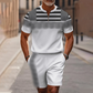 🔥60% OFF🔥Men's Quarter-Zip Shirt & Shorts Set