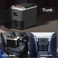 Portable car cooler/heater 🧊 20℃ temperature difference, powerful cooling/heating ♨️ Can hold 6 bottles of water + snacks 🍎 Quiet operation at only 45 decibels 🔇 An essential for outdoor use ⛺