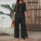 Irregular Two-Piece Set 👗: Asymmetrical Top + Single-Row Button Trousers — Loose & Breathable 🛍️