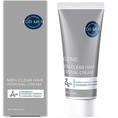Men's hair removal cream 🧔 Gentle and non-irritating, can be used on chest, back, arms and legs ✨