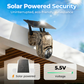 🔥🎥 4G LTE Wireless Solar Surveillance Camera CB114S – 💎 2K HD Real-Time Preview, 360° Panoramic Coverage, No Wi-Fi Required, Remote Control via App, Waterproof, Motion Detection, Night Vision, Suitable for Outdoor Use