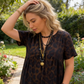 💃Leopard Print Dress🐆 V-neck, high waist, slimming design, flowing skirt, breathable short sleeves, exudes wild elegance in an instant! ✨