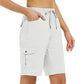 Cargo Shorts 🩳 — Featuring Side Pockets & Cargo Pockets: Spacious Storage + Anti-Theft Security. UPF 50+ Sun Protection | Quick-Drying Fabric | Relaxed Fit with Drawstring | Ideal for Outdoor Hiking 🏞️