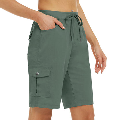 Cargo Shorts 🩳 — Featuring Side Pockets & Cargo Pockets: Spacious Storage + Anti-Theft Security. UPF 50+ Sun Protection | Quick-Drying Fabric | Relaxed Fit with Drawstring | Ideal for Outdoor Hiking 🏞️