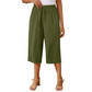 👖 LAST DAY - 50% OFF! ✨ Women's Capri Pants – Drawstring Waist, 6 Colors, S-2XL 🌿