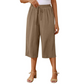 👖 LAST DAY - 50% OFF! ✨ Women's Capri Pants – Drawstring Waist, 6 Colors, S-2XL 🌿