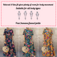 Retro floral print maxi dress 🌼 Round neck, short sleeves, loose and flowing, makes you look like you've stepped out of a garden 🌿