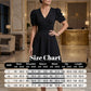 👗 2026 Sale — Over 39,400 Sold!💐 Elegant V-neck Dress with High Waist and Puff Sleeves