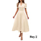 👗 2026 Sale — Over 39,400 Sold!💐 Elegant V-neck Dress with High Waist and Puff Sleeves