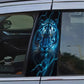 B-pillar scratch protector 🚗 Protects against key scratches + high-definition design + UV protection. You can apply it yourself and make your old car look new! 🎨