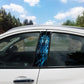 B-pillar scratch protector 🚗 Protects against key scratches + high-definition design + UV protection. You can apply it yourself and make your old car look new! 🎨