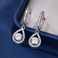 Teardrop Zircon Earrings 💧 Precision-cut to sparkle like diamonds. Featuring intricate pavé setting, they beautifully flatter the face—a versatile choice perfect for work, dates, or evening dinners. ✨