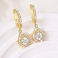 Teardrop Zircon Earrings 💧 Precision-cut to sparkle like diamonds. Featuring intricate pavé setting, they beautifully flatter the face—a versatile choice perfect for work, dates, or evening dinners. ✨